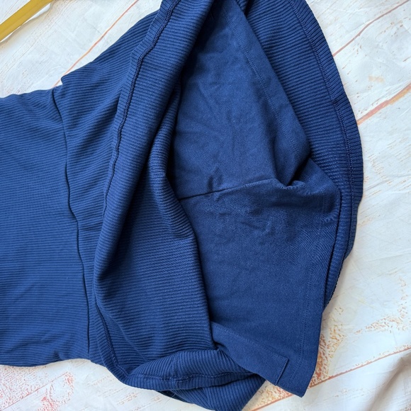 Victoria’s Secret PI Ribbed Square Neck Active Dress | Built-In Shorts | Siz - Picture 7 of 14